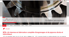 Desktop Screenshot of mta-industrie.fr